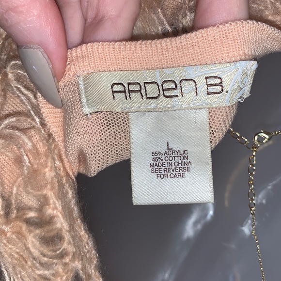 Blush Knit Double Layer Overlay Tank Dress Arden B - Picture 12 of 16